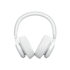 JBL Over-Ear Headphones, Noise Cancelling, White - JBLLIVE770NCSAT