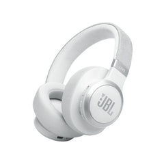 JBL Over-Ear Headphones, Noise Cancelling, White - JBLLIVE770NCSAT