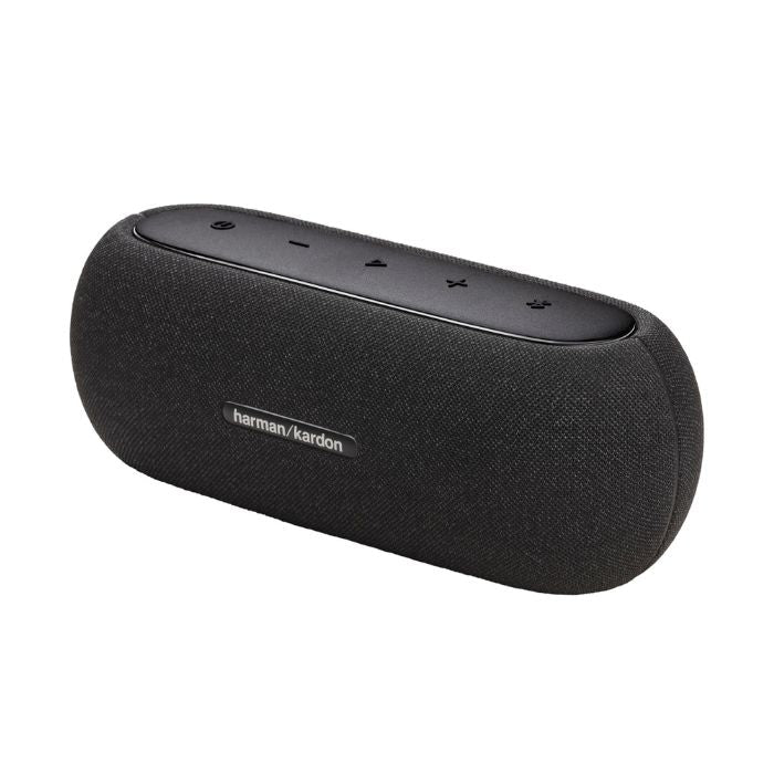 Harman Kardon Luna Elegant Portable Speaker, 40Watts, Black - HKLUNABLKEU