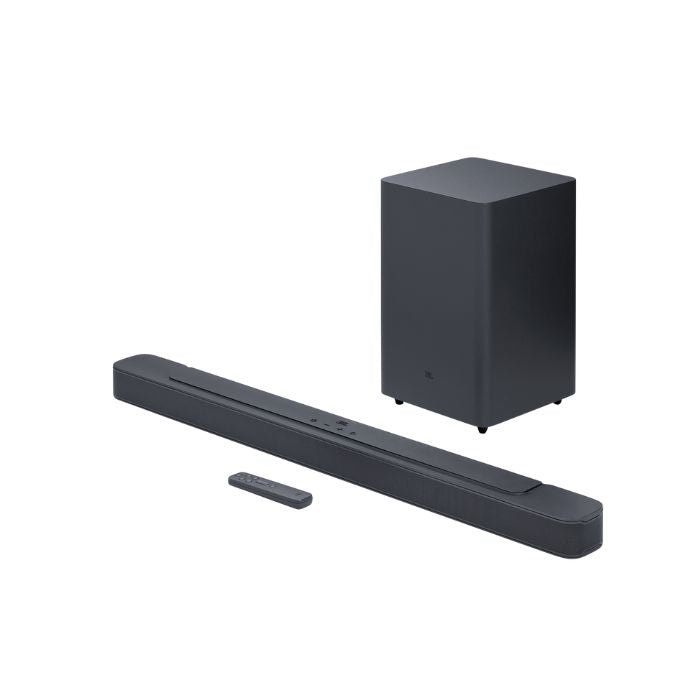 JBL Soundbar with Multibeam, Dolby Atmos, 300Watts, Black - JBLBAR21DBM2BLKUK