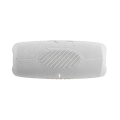 JBL Charge 5 Portable Waterproof Speaker, 40Watts, White - JBLCHARGE5WHT
