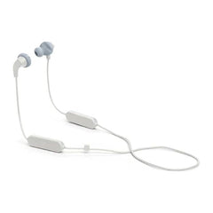 JBL Endurance Run 2 Wired Sports in Ear Headphones, BT, White - JBLENDURRUN2BTWHT