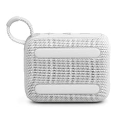 JBL Go 4 Portable Bluetooth Speaker, 4.2Watts, White - JBLGO4WHT