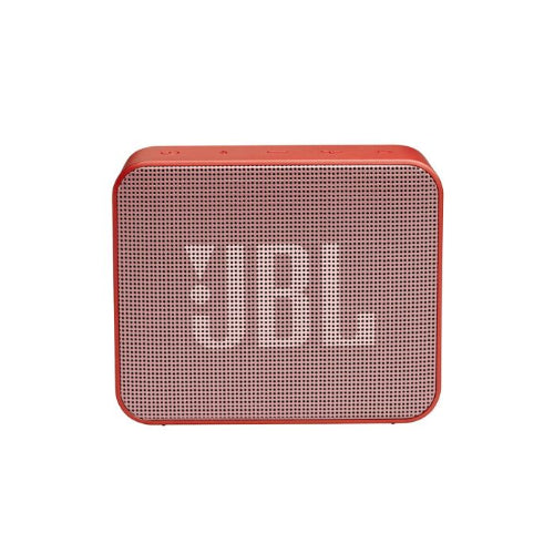 JBL Go Essential Portable Waterproof Speaker, 18Watts, Red - JBLGOESRED