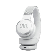 JBL Live 670NC Wireless Over-Ear ANC Headphones, White - JBLLIVE670NCWHT