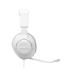 JBL Quantum 100 M2 Wired Gaming Headset — White - JBLQTUM100M2WHT