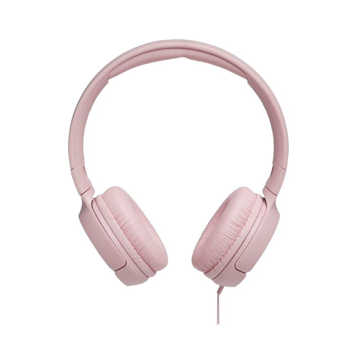 JBL Tune 500 Wired On-Ear Headphones, Pink - JBLT500PIK