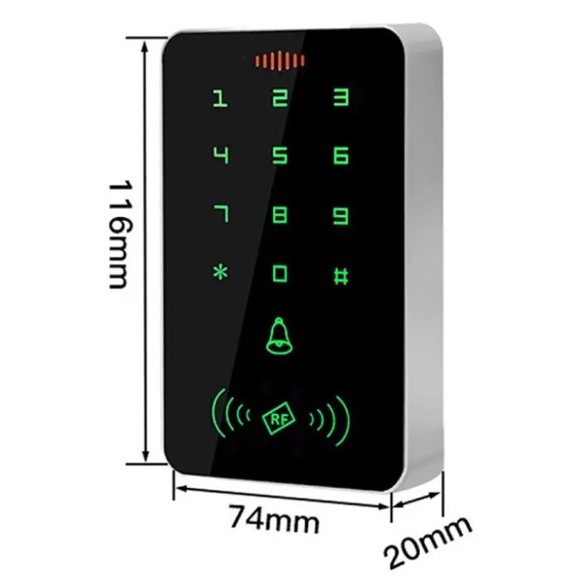 RFID AC800 Access Control Keypad Digital Panel Card Reader For Door Lock System