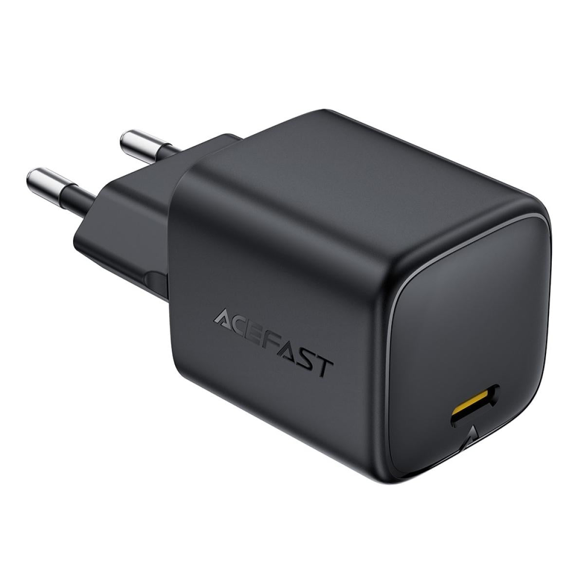 ACEFAST A134 PD 67W Mini GaN USB - C Fast Charger Portable Power Adapter for Phones / Tablets / Laptops, EU Plug - Black