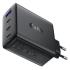 ACEFAST A94 PD 100W GaN Phone Charger 3 Type-C + USB-A Four Ports Power Adapter, EU Plug - Black ACEFAST A94 PD 100W GaN Phone Charger 3 Type-C + USB-A Four Ports Power Adapter, EU Plug - Black