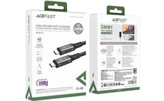 ACEFAST C1 - 09 1 meter PD 240W USB - C to USB - C Cable 40Gbps Data Transfer Cord with Audio / Video Support