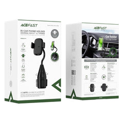 ACEFAST D24 Car Phone Holder Automobile Cup Holder Mount Phone Stand Bracket - Black