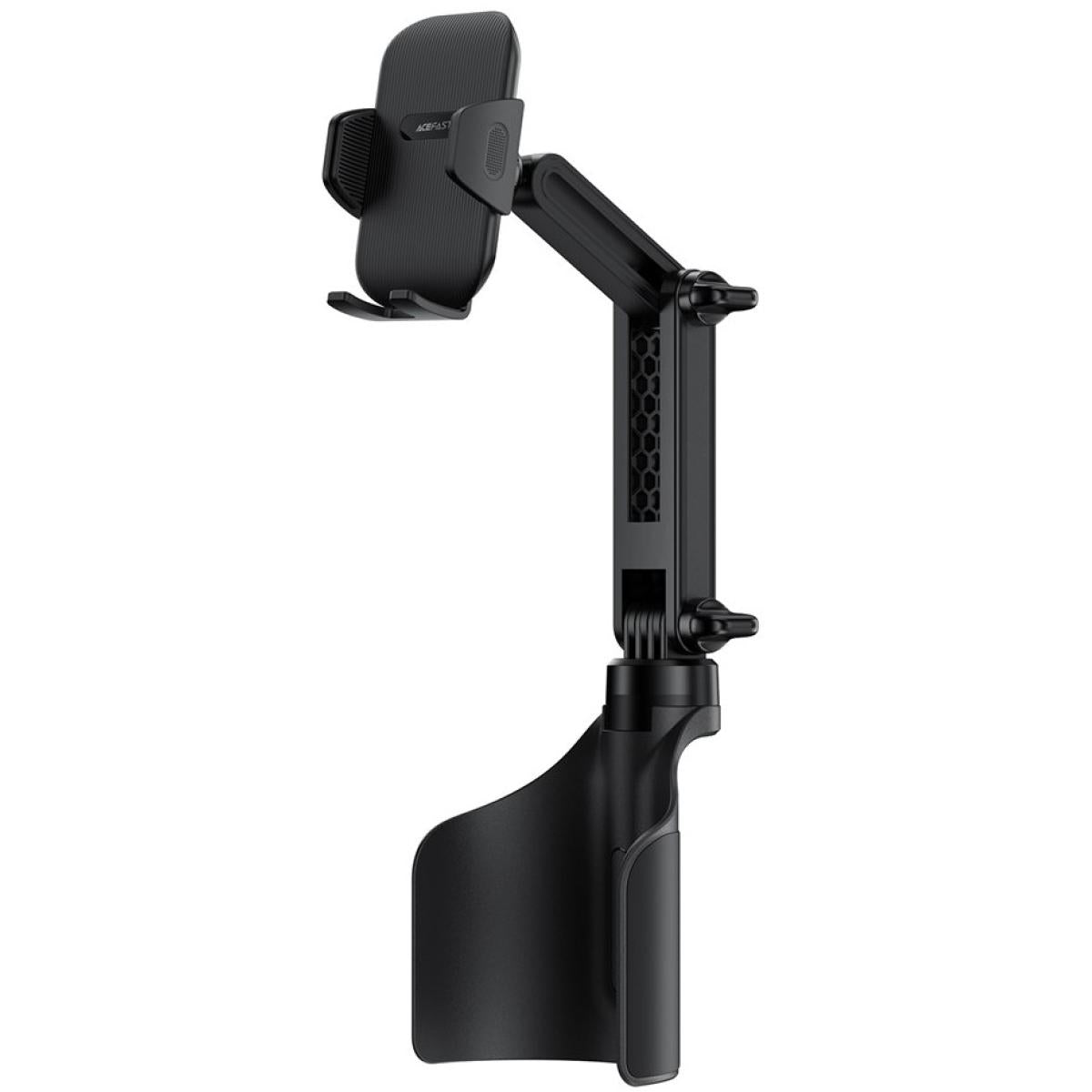 Acefast D63 Car Cup Holder Adjustable Angle / Length Car Phone Mount Anti Slip Compatible With 4.7 6.9 Inch Phones Black