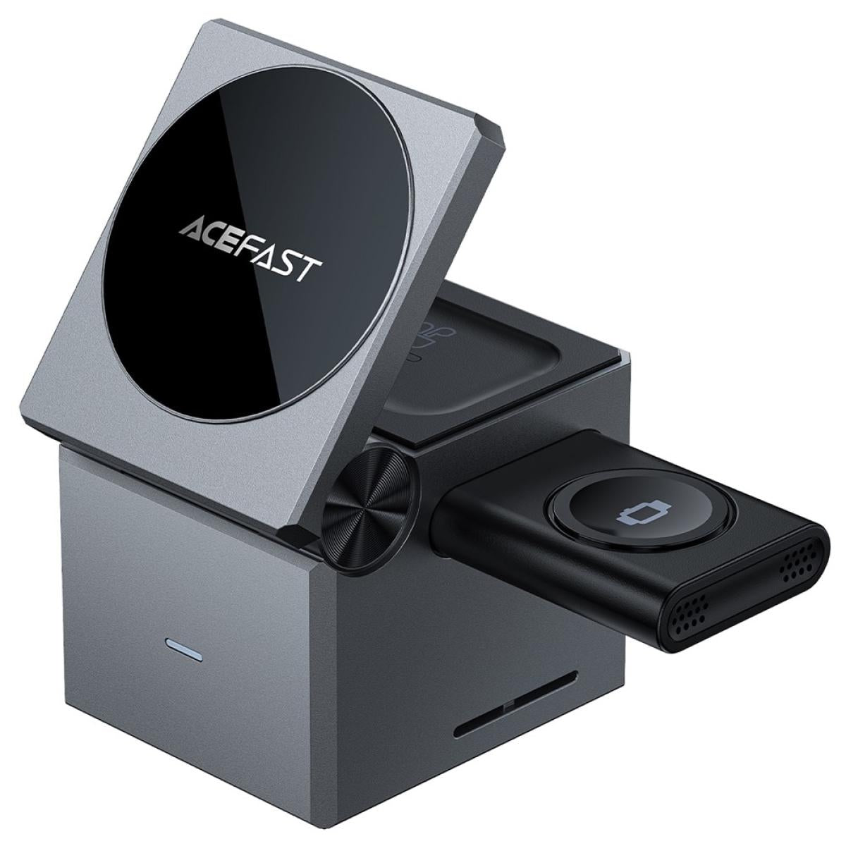 Acefast E18 3 In 1 Desktop Wireless Charging Station For Phone / Smart Watch / Earbuds