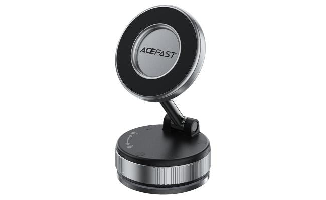 Acefast Manual Vacuum Suion Cup Magnetic Car Phone Holder for Iphone 16/15 Pro Hands Free 360°rotation Adjustable Phone Stand