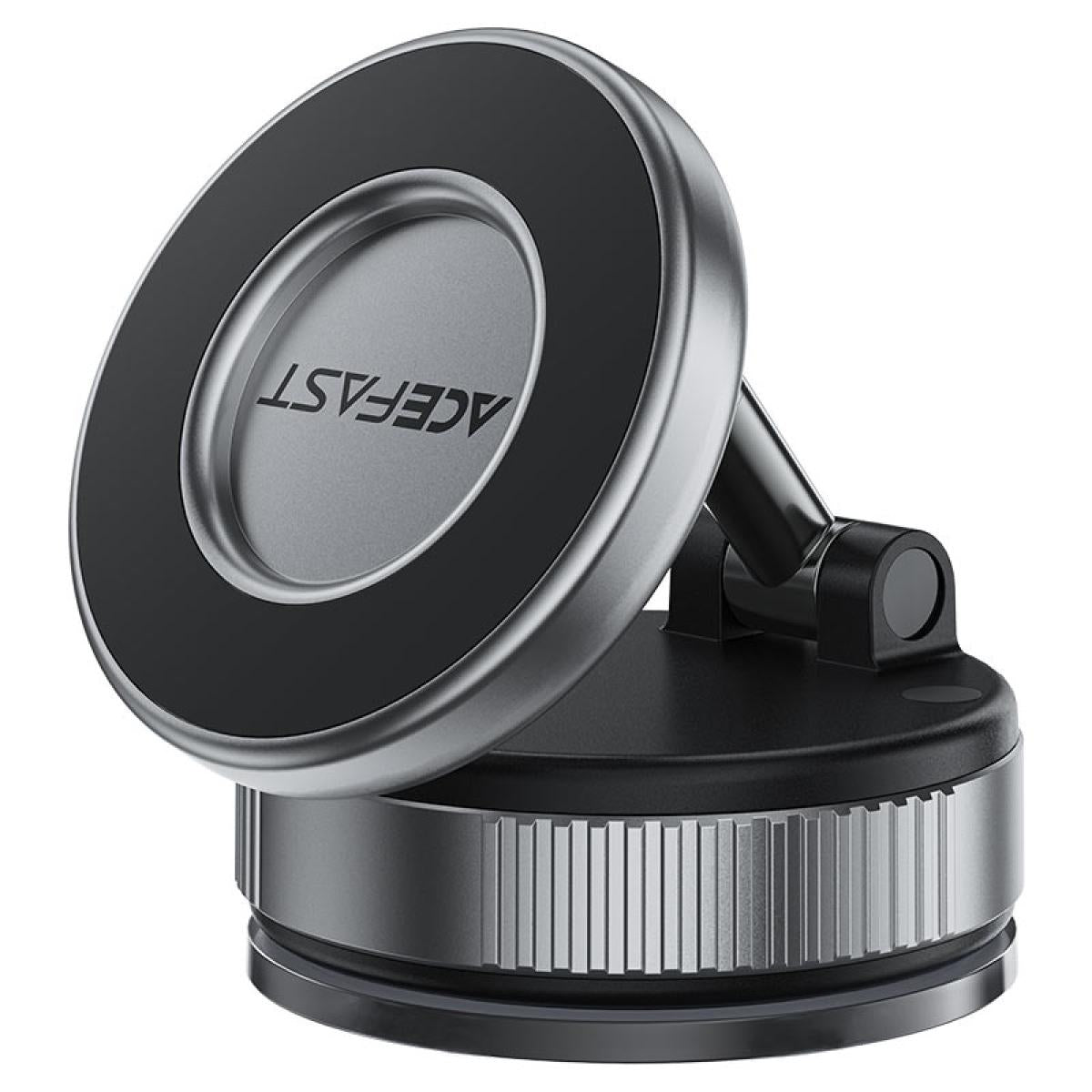 Acefast Manual Vacuum Suion Cup Magnetic Car Phone Holder for Iphone 16/15 Pro Hands Free 360°rotation Adjustable Phone Stand