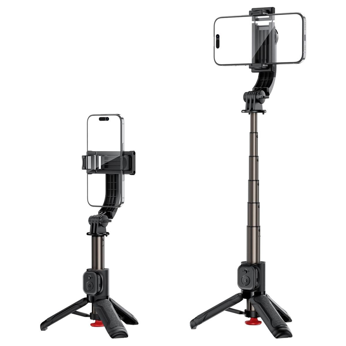 Acefast E43 Selfie Stick Automatic Tripod Opening Bluetooth Compatible Remote Control Phone Stand Black Acefast E43 Selfie Stick Automatic Tripod Opening Bluetooth Compatible Remote Control Phone Stand Black