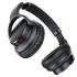 Acefast H10 Wireless Bluetooth 5.4 Over Ear Headphone Low Latency Gaming Earbuds with 40mm Speaker Foldable Music Sports Headphones Black