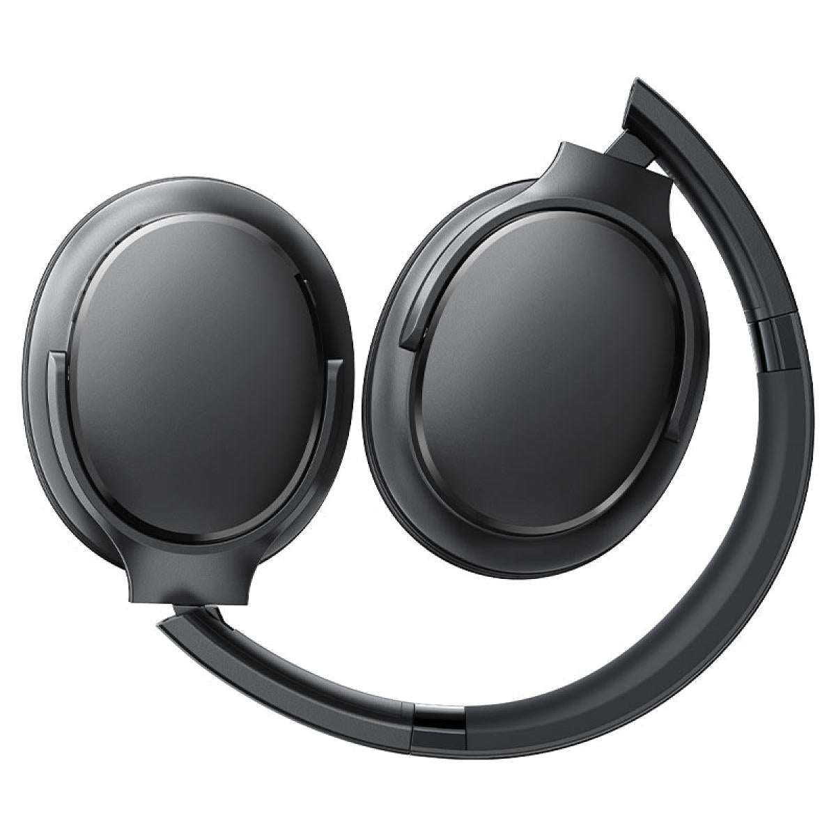 Acefast H10 Wireless Bluetooth 5.4 Over Ear Headphone Low Latency Gaming Earbuds with 40mm Speaker Foldable Music Sports Headphones Black