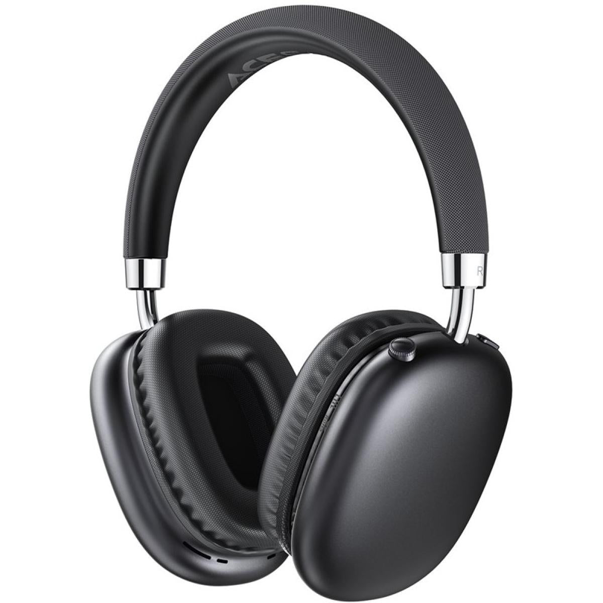 Acefast H13 Bluetooth 6.0 Compatible Headphone Low Latency Over Ear Gaming Headset Up To 80 Hours Battery Life Black
