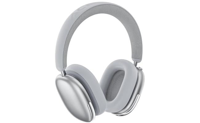 Acefast Anc 30db Or 40 silver 40mm bluetooth wireless headset H9 Hybrid Noise Cancelling