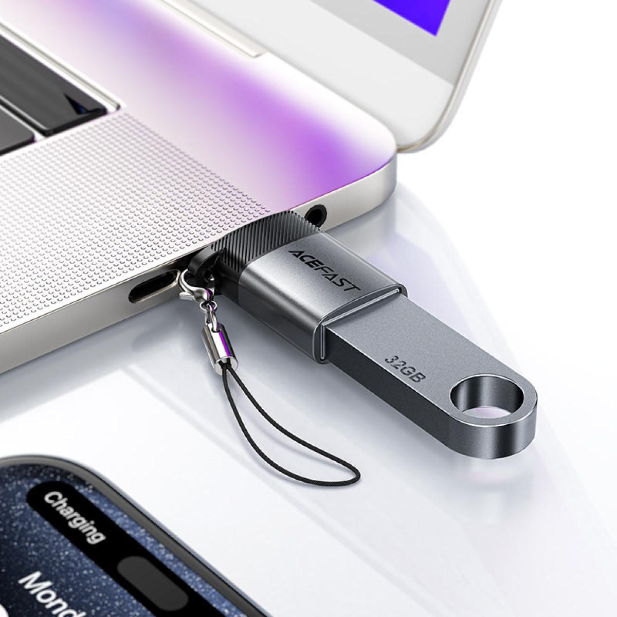 Acefast J7 Adapter Usb A To Usb C With Charging+usb 3.0 Data Transfer And Otg Funion Acefast J7 Adapter Usb A To Usb C With Charging+usb 3.0 Data Transfer And Otg Funion