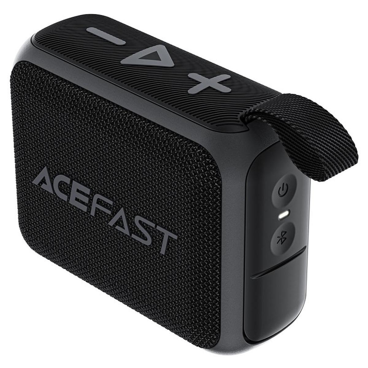 ACEFAST K4 Go Portable Wireless Speaker IPX7 Waterproof Bluetooth-Compatible Subwoofer up to 8 hours of playtime - Black