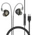 ACEFAST L11 USB - C HiFi Wired Earphones Detachable Cable with Microphone for Audio - Black