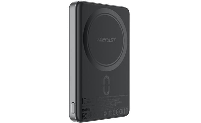 Acefast M12 Pd 20w 10000mah Power Bank Magnetic Wireless Charging External Battery Black