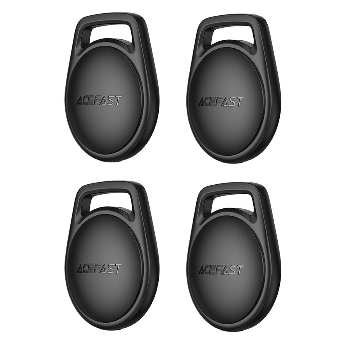 Acefast S2 4pcs Keychain Button Type Tracker Anti Lost Device Bluetooth Compatible Key Wallet Finder For Ios Black Acefast S2 4pcs Keychain Button Type Tracker Anti Lost Device Bluetooth Compatible Key Wallet Finder For Ios Black