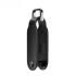 ACEFAST S4 Keychain Tracker - Apple Find My Anti - Loss Alerts Anti - Tracking PU Leather Share with 5 Devices - Black