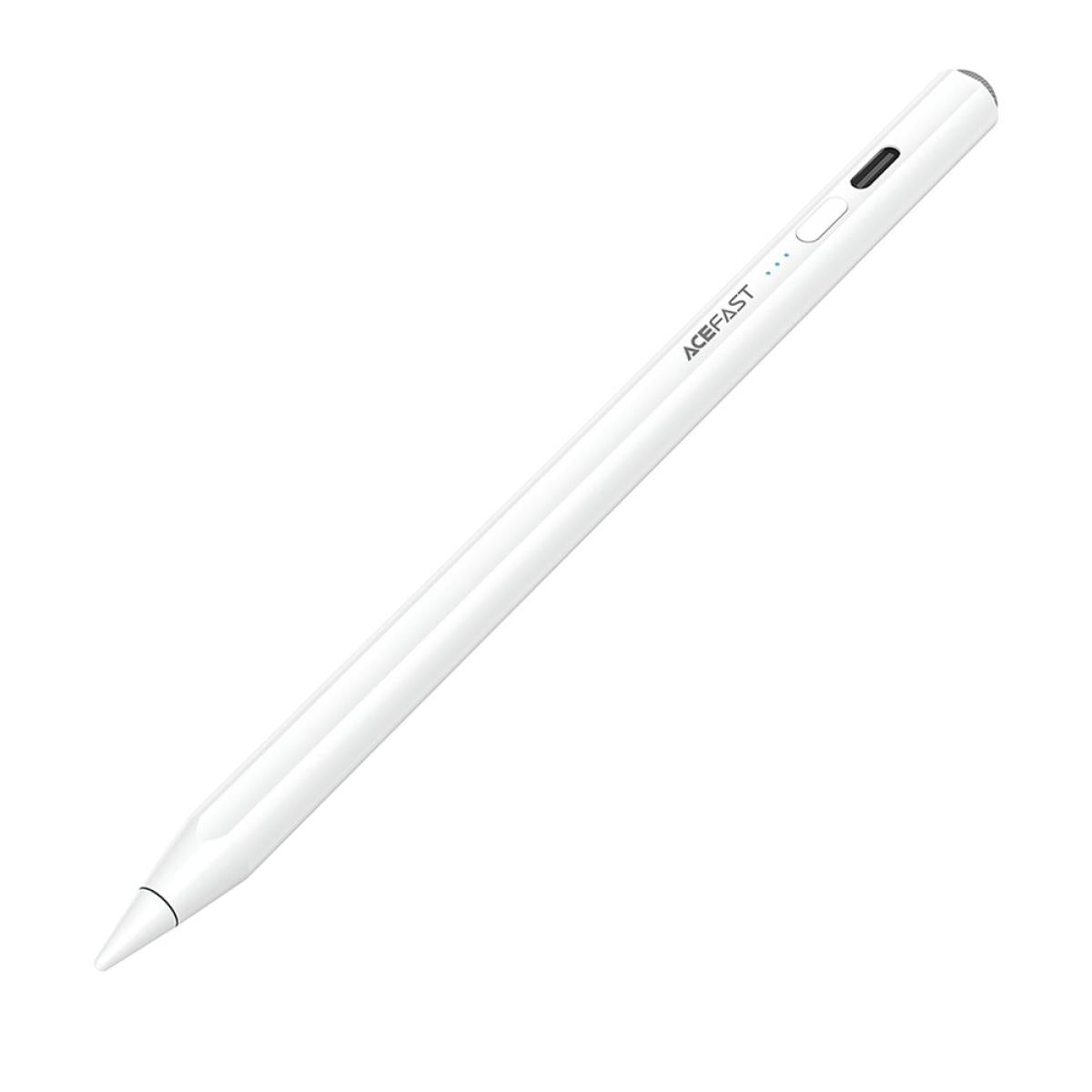 Acefast V2 Stylus For Ipad Aive Recognition Magnetic Absorption Capacitive Pen White