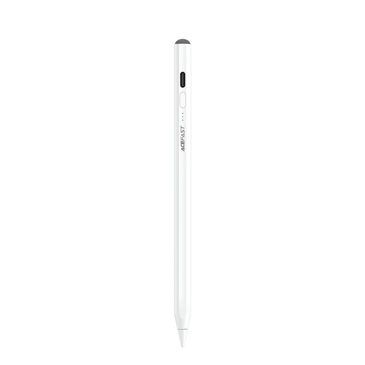 ACEFAST V2 Stylus for iPad Active Recognition Magnetic Absorption Capacitive Pen - White