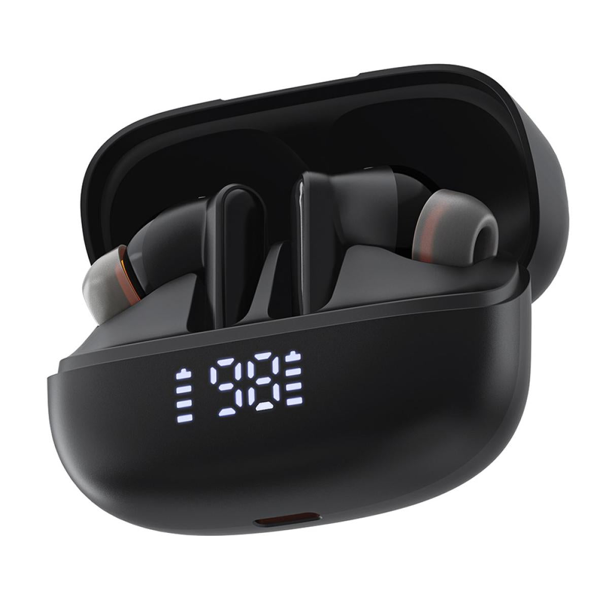 ACEFAST W1 TWS Bluetooth - compatible Earbuds Active Noise Cancellation ANC ENC Earphone Up to 8 hours - Black
