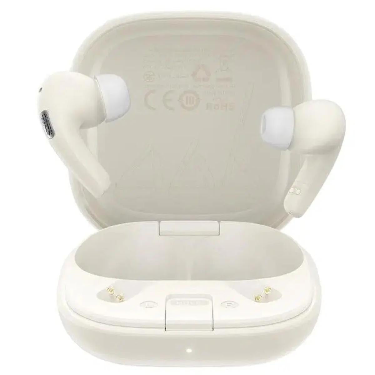 ACEFAST W4 TWS Bluetooth - Compatible Earphones In Ear IPX4 Waterproof Headset with Phone Stand Function Up to 7 hours - White