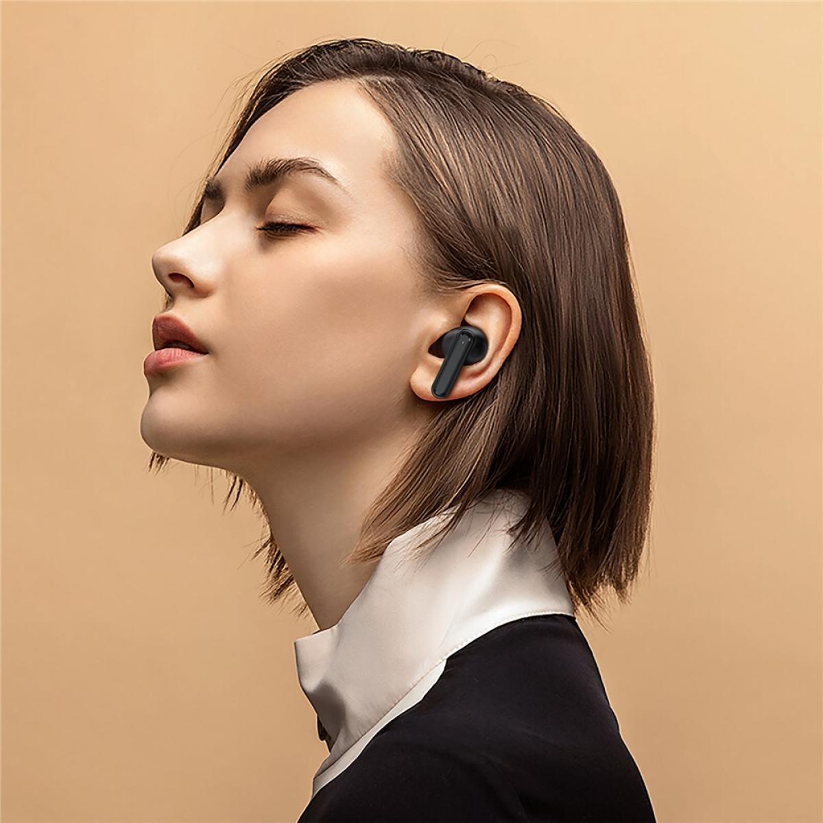ACEFAST W6 TWS Earbuds ANC + ENC Noise Cancelling Earphones with Smart Screen Display - Black