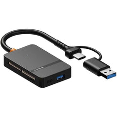 8-in-1 ADS-316 Type-C USB-A to SD/TF/MS/CF1 Card Reader 5Gbps