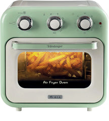 Ariete Vintage Air Fryer Oven, 16Lit, 1400Watts, Green - 4632