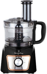 Belinger Haus Food Processor 8 in 1, 500Watts, 1.5Lit, Black - BH-9440