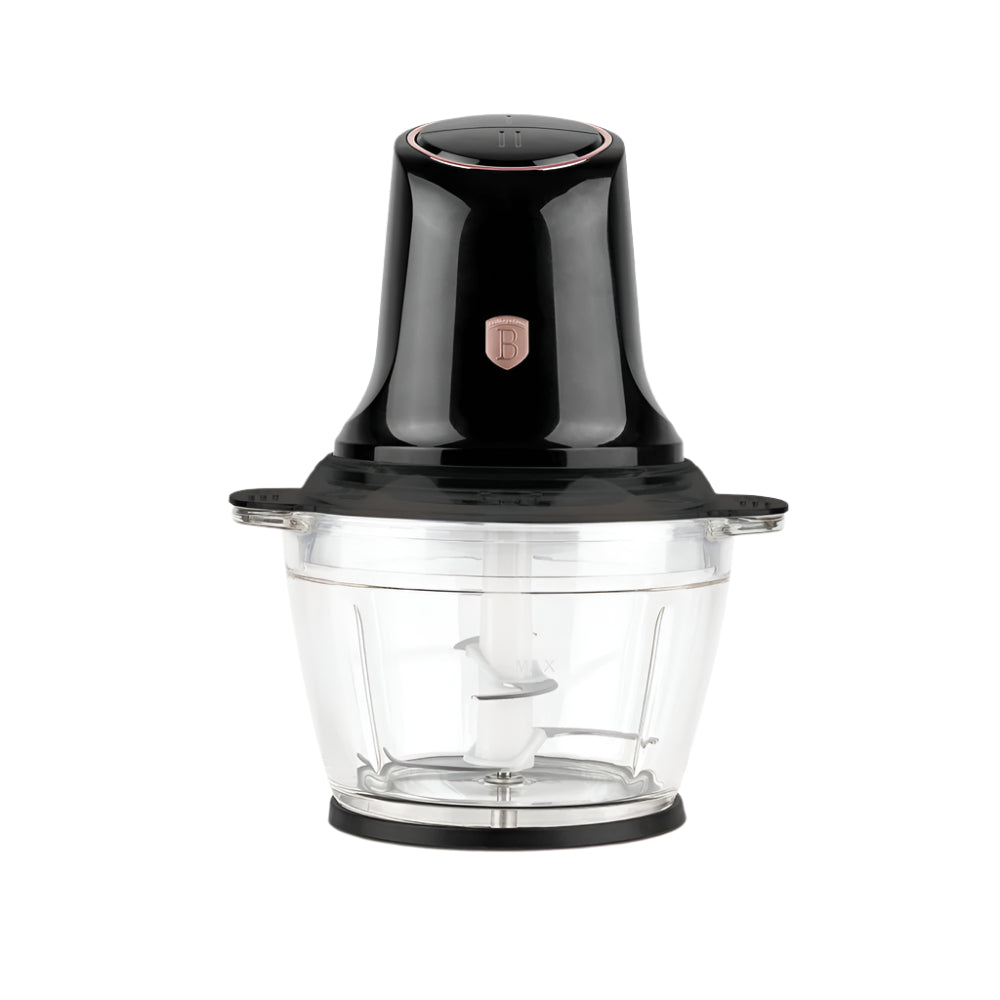Belinger Haus Multi Chopper with Glass Bowl, 500Watts, Black - BH-9575
