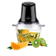 Belinger Haus Multi Chopper with Glass Bowl, 500Watts, Black - BH-9726