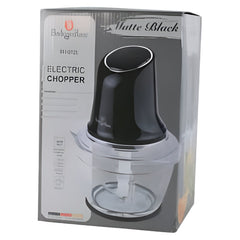 Belinger Haus Multi Chopper with Glass Bowl, 500Watts, Black - BH-9726