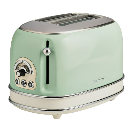 Ariete Toaster 2Slice, 810Watts, Green - 155
