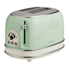 Ariete Toaster 2Slice, 810Watts, Green - 155