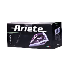 Ariete Steam Iron Ceramic Soleplate Auto-Clean Function, 2000Watts, Purple - 6235