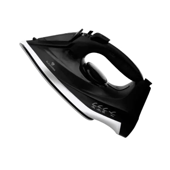 Berlinger Haus Blauman Steam Iron, 160Ml, 1600Watts, Ceramic Sole Plat, Black - BL-9036