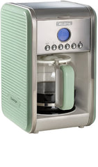 Ariete American Coffee Maker, 1.25Lit, 2000Watts, 4 To 12 Cups, Green - 1342