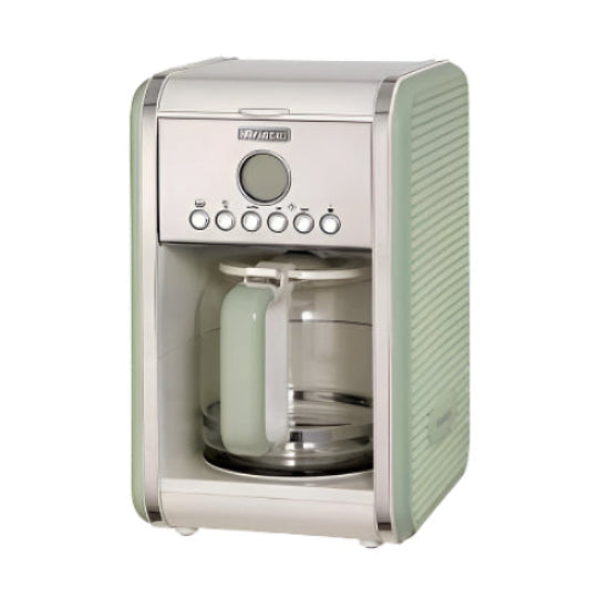 Ariete American Coffee Maker, 1.25Lit, 2000Watts, 4 To 12 Cups, Green - 1342