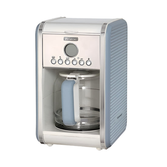 Ariete American Coffee Maker, 1.25Lit, 2000Watts, 4 To 12 Cups, Blue - 1342