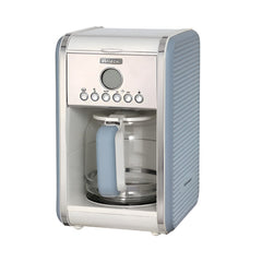 Ariete American Coffee Maker, 1.25Lit, 2000Watts, 4 To 12 Cups, Blue - 1342